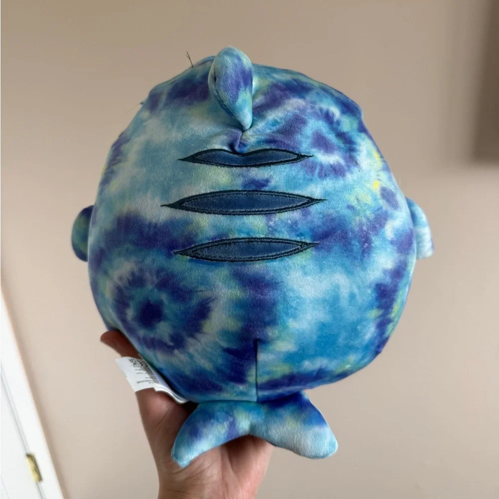 Squishmallows Blue and Green Tie-Dye Plush
